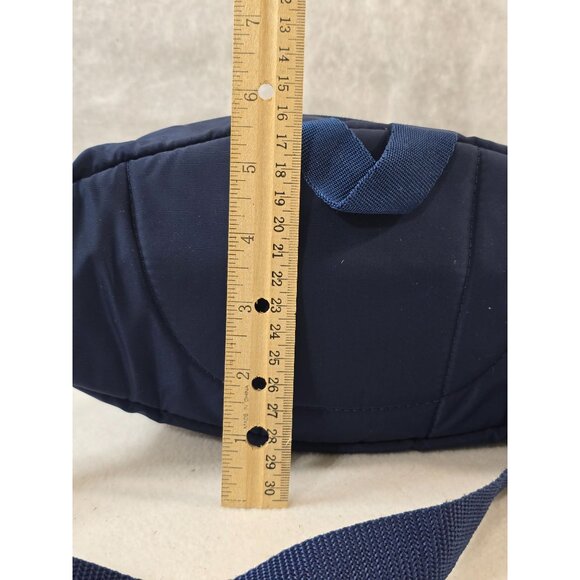 Adidas Navy‎ Blue Waist Bag With Adjustable Strap & Zippered Pockets - Picture 10 of 12
